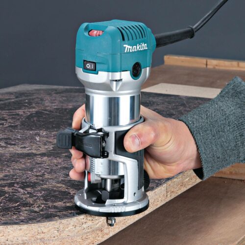 Makita 1-1/4 HP Compact Router / Laminate Trimmer Kit 4