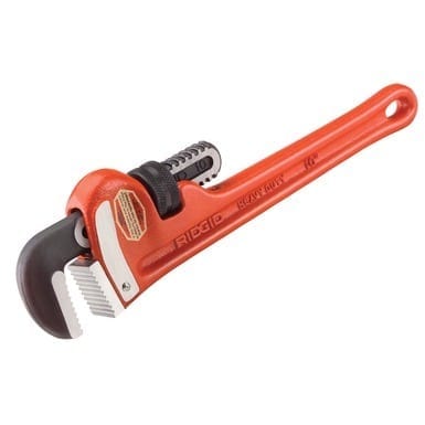 RIDGID 31010 10" Heavy-Duty Straight Pipe Wrench