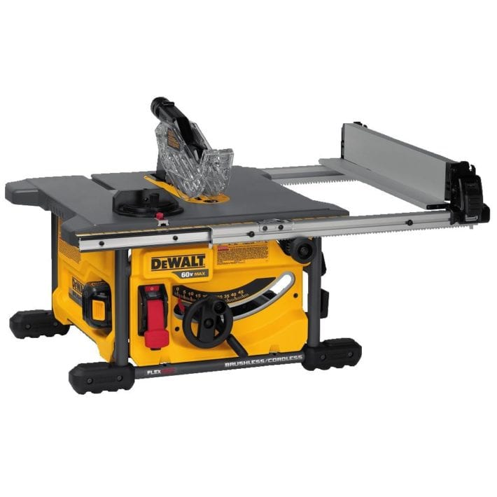 Dewalt 60v sales table saw