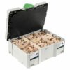 Festool 498899 Assorted Domino Beech Tenons and Cutters in T-Loc Systainer