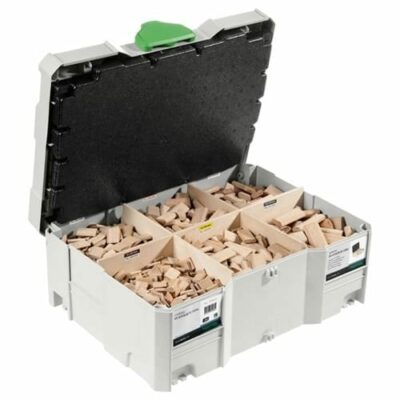 Festool 498899 Assorted Domino Beech Tenons and Cutters in T-Loc Systainer