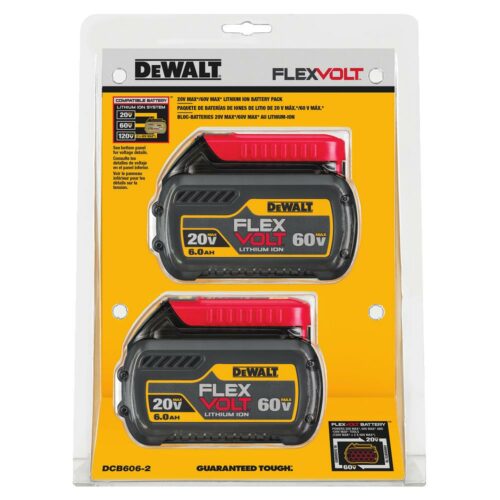 DeWalt DCB606-2 20/60V MAX Flexvolt 6.0Ah 2-Pack Kit 3