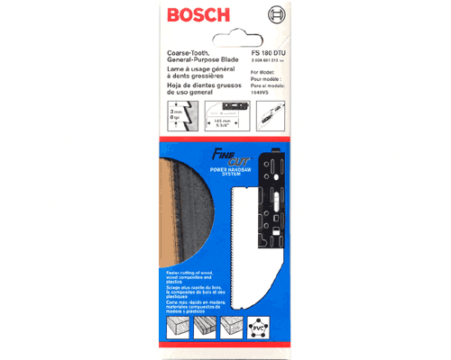 Bosch FS180DTU Coarse-Tooth General-Purpose Blade for 1640VS 1
