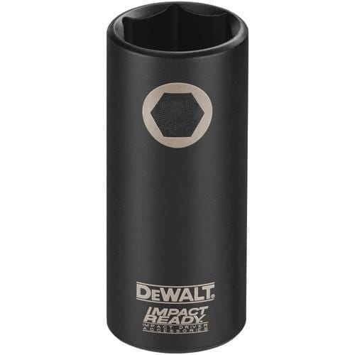 DeWALT DW2281 1/4", 3/8" Drive 6pt Deep Impact Ready Socket 1