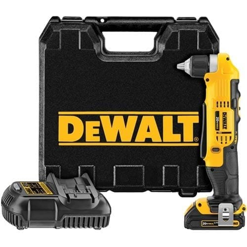 DeWALT DCD740C1 20V MAX Lithium Ion 3/8" Right Angle Drill/Driver Kit