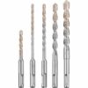 DeWALT DW5470 5 Piece Rock Carbide SDS Plus Drill Bit Set 1