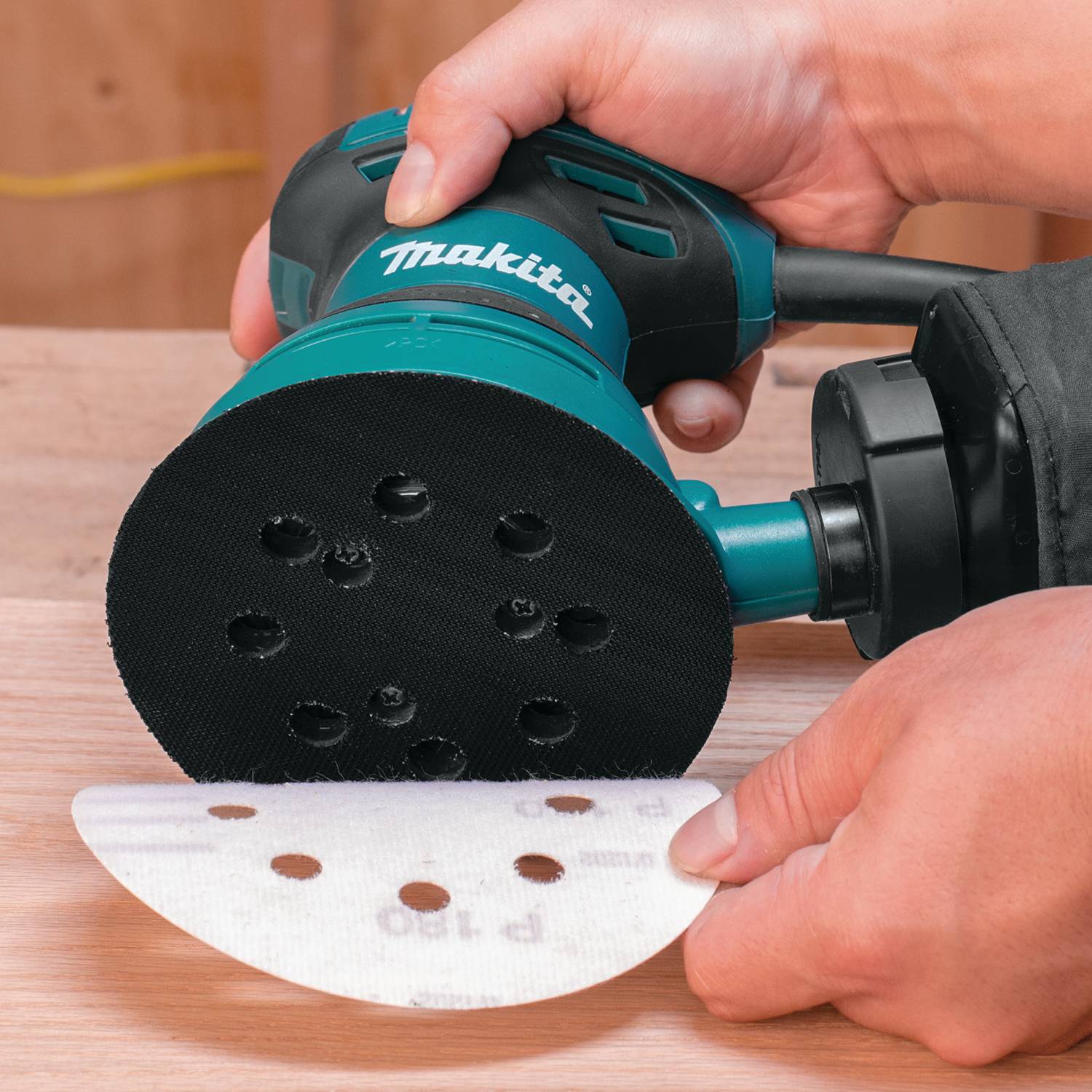 Makita orbital on sale sander paper