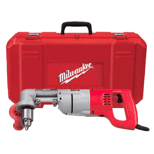 Milwaukee 3107-6 1/2" D-Handle Right Angle Drill Kit 1
