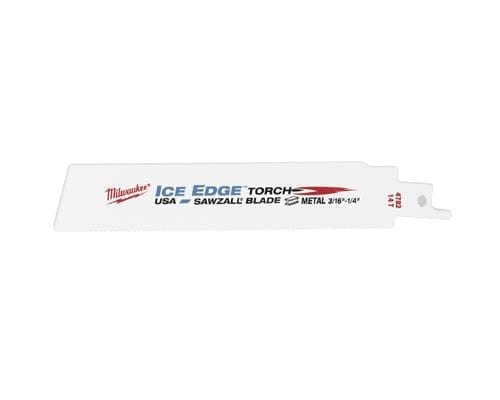 Milwaukee 48-00-4782 Ice Edge TORCH Sawzall Blade 14 Teeth per Inch 6 in. Length (5-pack) 1