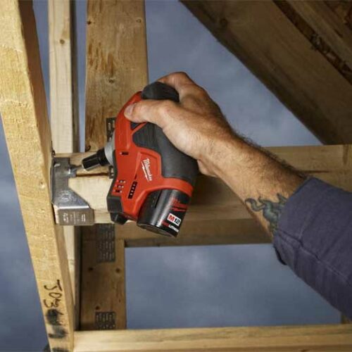 Milwaukee 2458-21 M12 Cordless Lithium-Ion Palm Nailer Kit