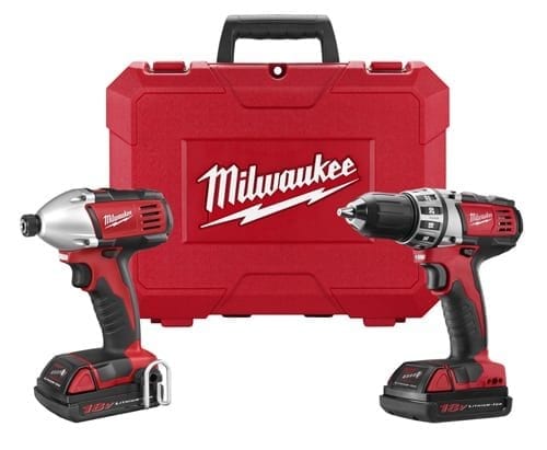 Milwaukee 2691-22 M18 Compact Driver Drill and Impact 1