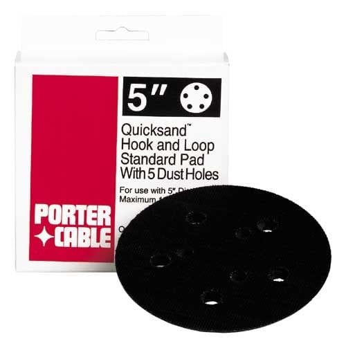 Porter Cable 13909 Standard Hook and Loop 5", 8 Hole Pad for 333/334 1