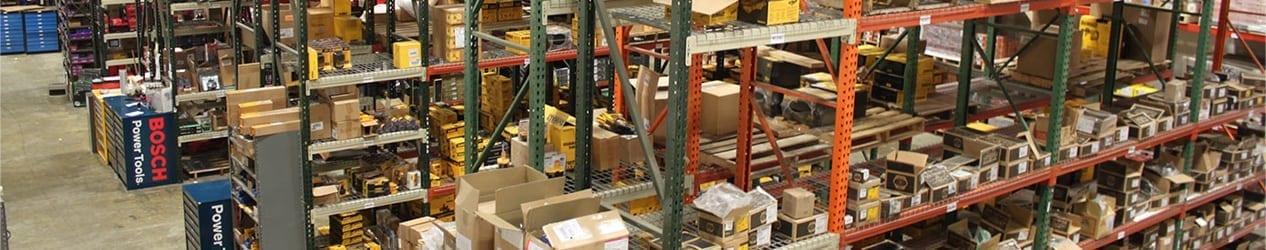 indoor warehouse area