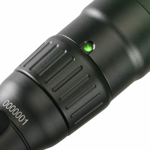 Pelican 7600 Rechargeable LED Tactical Flashlight (charged view)