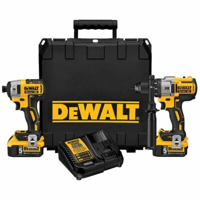 DeWALT DCK299P2 Hammerdrill & Impact Driver Combo Kit 5.0AH