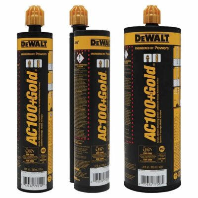 Dewalt AC100+ 10 Oz., 12 Oz., and 28 Oz. cartridges