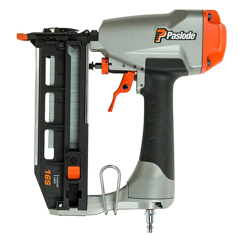 Freeman 2nd Generation Pneumatic 16-Gauge 2-1/2 in. Straight Finish Nailer  with Metal Belt Hook and 1/4 in. NPT Air Connector G2FN64 - The Home Depot