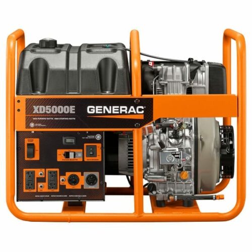 Generac 6864 - 5000 Watt Electric Start Diesel Portable Generator, CARB (view 2)