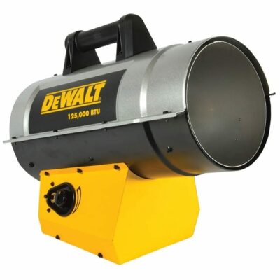 DeWALT DXH125FAV 125,000 BTU/HR Forced Air Propane Heater