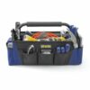 Irwin 1996704 18" Soft Sided Tool Tote Bag (side w/ tools view)