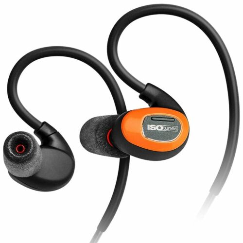ISOtunes IT-01 PRO™ Bluetooth Noise-Isolating Earbuds (closeup view)
