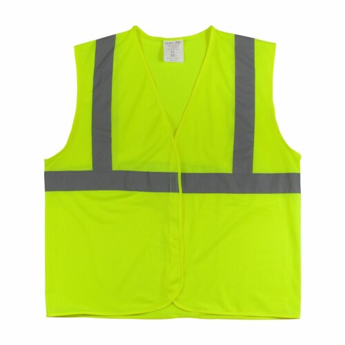 PIP 302-MVG-LY Value Mesh Vest, Yellow (flat)