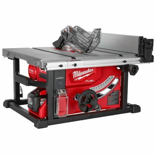 Milwaukee 2736-21HD M18 FUEL™ 8-1/4" Table Saw w/ One-Key™ (front/side view)