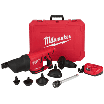 Milwaukee 2572B-21 M12 AIRSNAKE Drain Cleaning Air Gun Kit