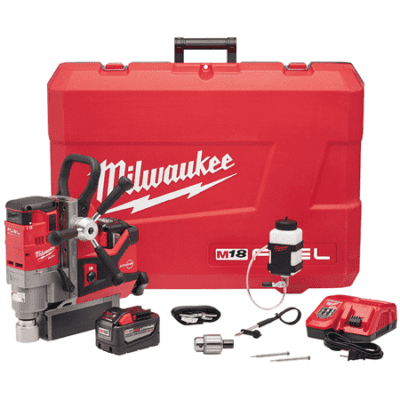 Milwaukee 2787-22HD M18 FUEL Brushless Lithium-Ion 1-1/2 Magnetic Drill High Demand Kit (9.0Ah)