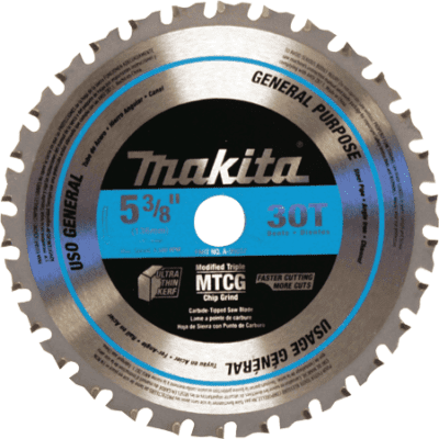 Makita A-95037 5-3/8 x 30T Carbide-Tipped Saw Blade (Metal / General Purpose)