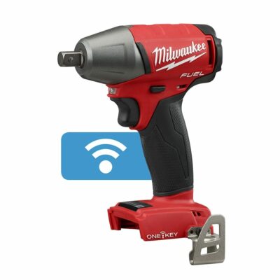Milwaukee 2759-20 M18 FUEL18V Cordless 1/2 Compact Impact Wrench w/ Pin Detent - ONE-KEY (Tool Only)