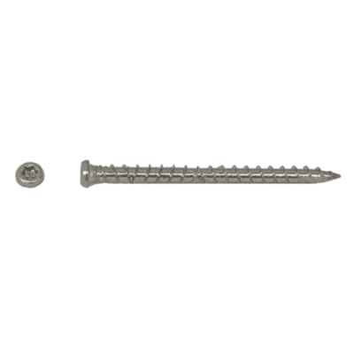 Muro TX0212SFD #10 X 2-1/2 305 Stainless Steel Shroomless Composite Deck Screw (Box of 900)
