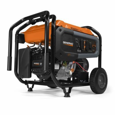 Generac 7686 GP8000E 8,000-Watt Electric Start Portable Generator 49-State/CSA