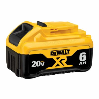 DeWALT DCB206 20V MAX Lithium Ion Battery Pack, Premium XR, 6.0 Ah