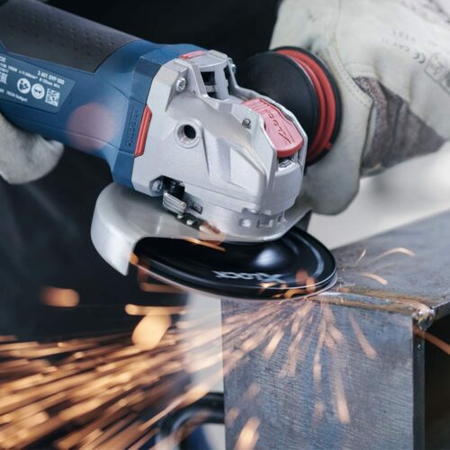 Bosch GWX10-45PE 4-1/2 In. X-LOCK Ergonomic Angle Grinder with Paddle Switch (action view 2)