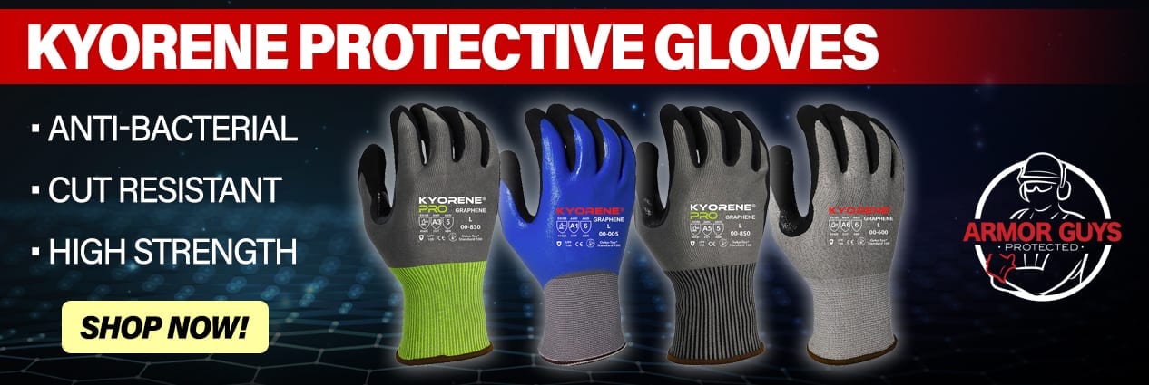 Armor Guys Kyorene Protective Gloves home page slider