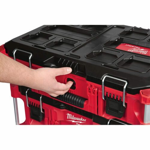 Milwaukee 48-22-8424 PACKOUT™ Tool Box (stacked view)