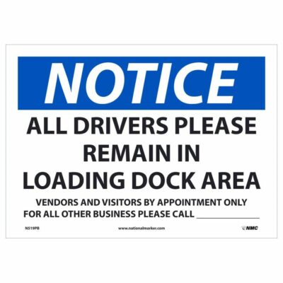 Notice – Drivers Remain Call Sign