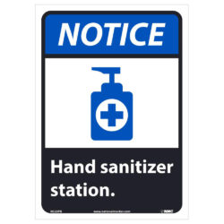 Notice – Hand Sanitizer Station Sign, 14