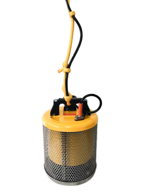 Site Drainer Pit Boss 102 R 1Hp Submersible Dewatering Pump / Sump Pump with Non Clogging Stainless Steel Screen and Knotted Pull Rope 1