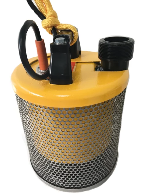 Site Drainer Pit Boss 102 R 1Hp Submersible Dewatering Pump / Sump Pump with Non Clogging Stainless Steel Screen and Knotted Pull Rope 3