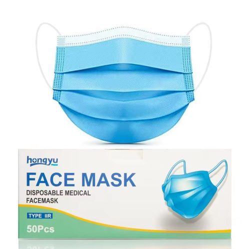 Smileplus Non-Medical Mask 3 Layer Disposable Face Mask (50 Masks) 1